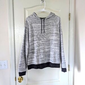 Reebok white and gray hoodie, size XL